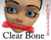 Clear Red Bone