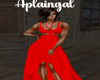 Woman In Red