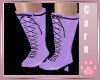 *C* Dolly Boots Lavender
