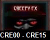 Creepy fx  Cre00 - Cre15