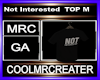 Not Interested  TOP M