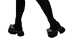 Black hight boots