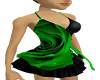 green rose dress