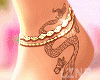 Foot  Bare Tattoo Pink