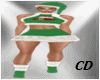 CD Santa Dress Green