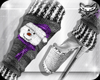 ! Snowman Purple Boots