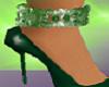 Emerald Diamond Anklet R