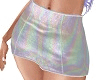 *Holo Leather Mini Skirt