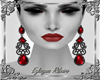 earring rainha red