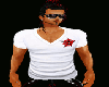 disturbed white tshirt