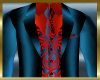 LUVI TEAL & RED TUX 