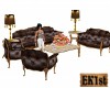 Leather Couch Set