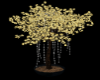 Gold lighted tree