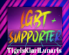 LGBT+ Support Sign