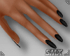S/Nara*Black Fingernails