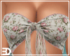 Pink Rose Tie Top