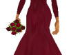 [abi] burgundy roses