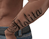 Flolita Hope Arm Tattoo