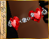 I~Ruby Heart Bracelets