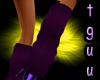 [TGUU] purple leggings