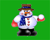 T76~Snowman w/snowball