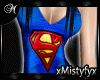 [M] Superman sexy dress