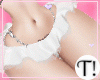 T! Goth White Mini Skirt