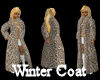[my]Leopard Winter Coat