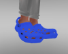 Men's Crocs - Neon Blue