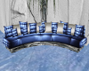 MarbleRoom Blue Couch
