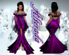 Purple Beta Gown