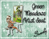 Green Meadows Art Seat