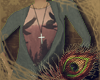 -P- GreyCardi BirdTop