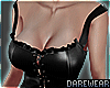 Black Leather Corset