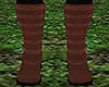 brown viking boots /f