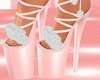 Pink Holiday Fur Heels