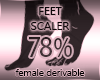 Feet Scaler 78%