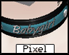 <Pp> Blue BBG Collar