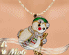 *MG*snowman Necklaces