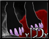 xIDx PurpleCanine Paws F