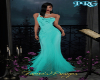 THANA GOWN - TEAL PRG