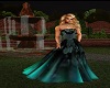 Garden Party Teal Gown