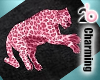 animated pink leopard