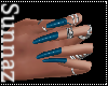 (S1)Blue Nails
