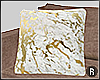 Gold Marble Pillow