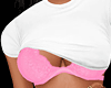 Pink Lace Bra Tshirt  W