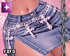 y2k cross chained skirt