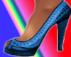 vogue blue heels