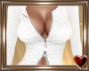 White Unzipped Blouse