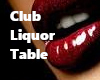 Club liquor table